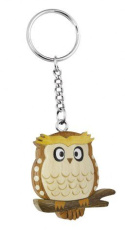 Keyring mini - owl, without box