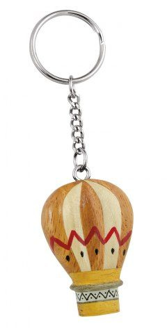 Keyring mini hot-air balloon, without box, product image