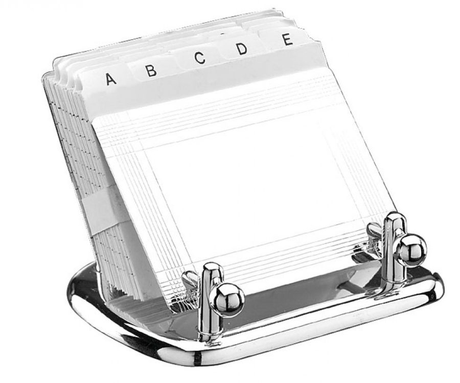 Address book "marvin" lux box 120 × 80 mm, product image