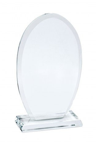 Award trophy oval glass mm 90 h, product image