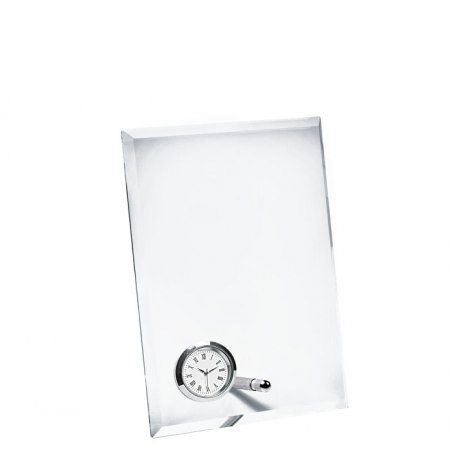 Glass clock vertical 140 × 190 × 10mm, product image (1)