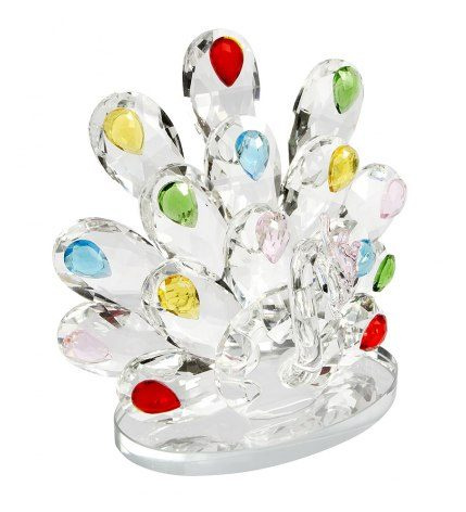 Glass peacock, without box, product image (1)