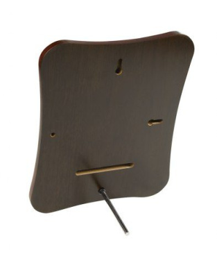 Walnut-finish MDF award plaque, 200 × 250 × 15 mm, product image (3)