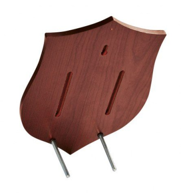 Crest mahogany shield 190 × 260 × 15 mm without box, product image (2)
