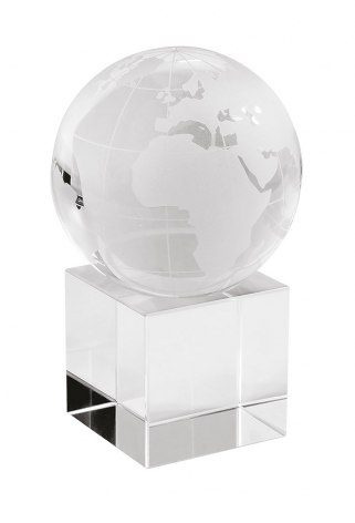Award trophy globe world d=6 cm - base h=4 cm, product image (1)