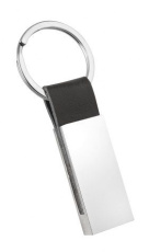 Keyring rectangular and PU, without box