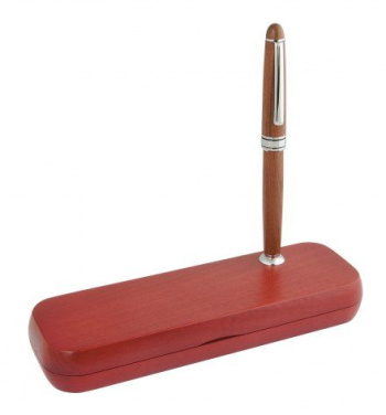 Ball pen wood with box, product image (2)