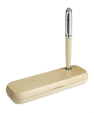 Ball pen wood with box, product image (2)