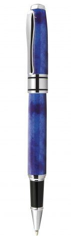 Rollerball pen marble blue, product image (1)