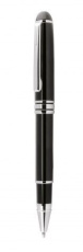 Black roller pen - chromed d=13,5 mm