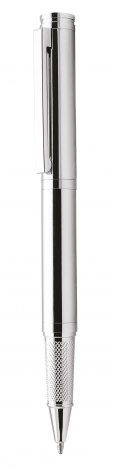 Glossy chrome flat roller, product image (1)