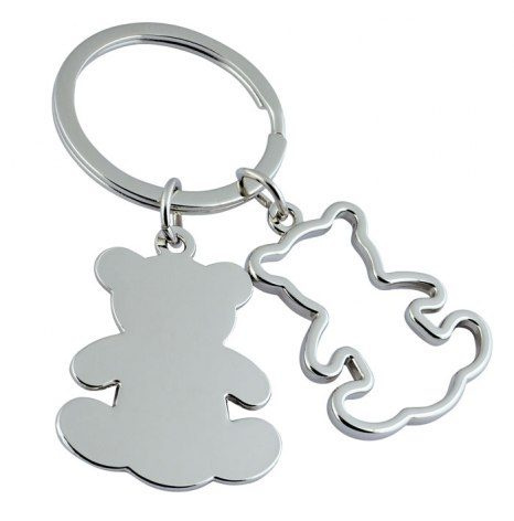 Keyring "double teddy", without box, product image