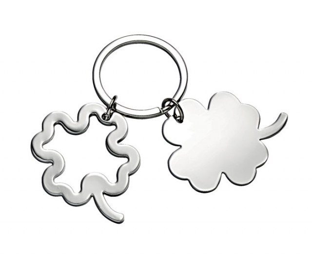 Keyring four-leaf clover, without box, product image (1)