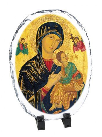 Oval stone for sublimation 14 × 19 cm, product image (1)