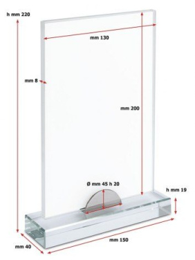 Sublimation glass 200 × 130 × 8, product image (4)
