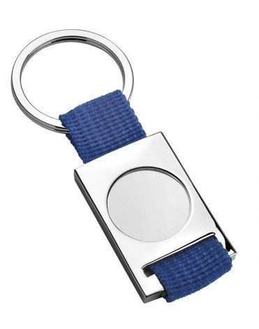 Keyring nylon blue -, without box, product image