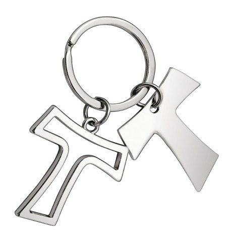 Keyring double "tau", without box, product image (1)