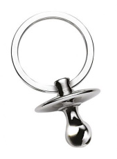 Keyring pacifier - shiny, without box