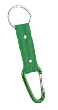 Carabiner keyring green, product image (3)