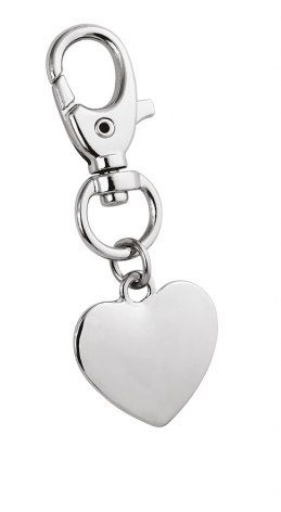Keyring heart carabiner without box, product image