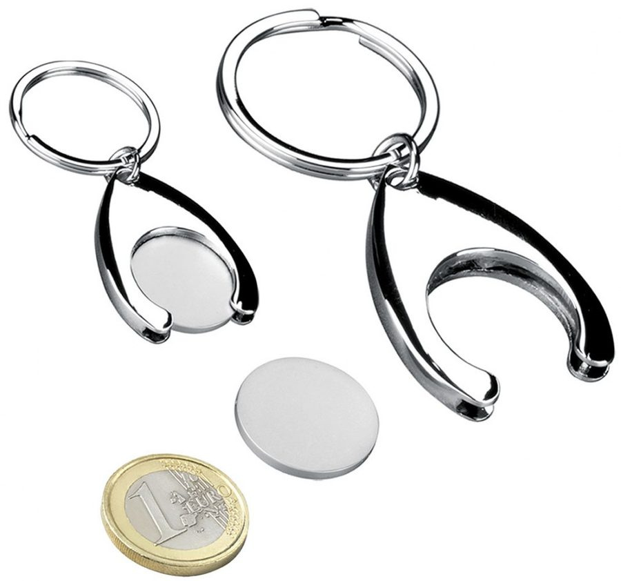 Satin keyring eco box trolley, product image (1)