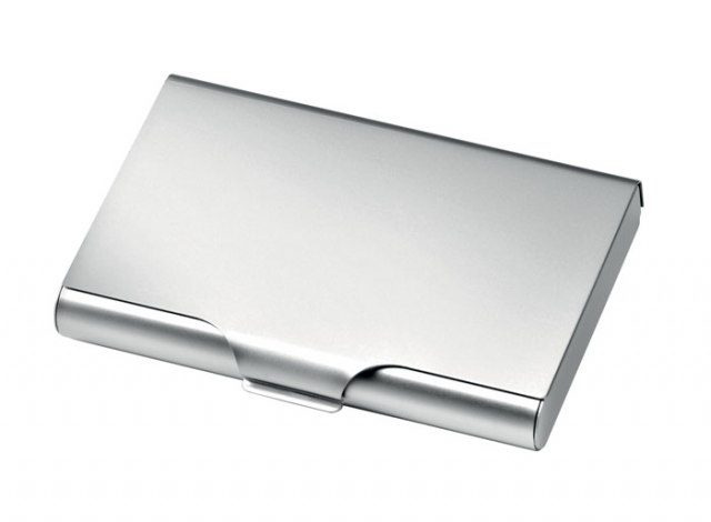 Businesscard holder alumi.97 × 62 × 14 mm, product image