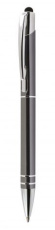 Ball pen aluminium dark grey, touch