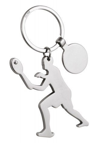 Keyring tennis - with coin, product image (1)