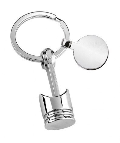 Keyring piston-with coin, product image (1)