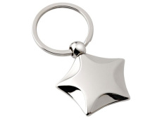 Keyring star chromed
