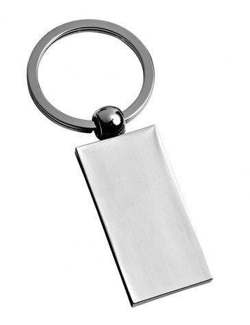 Keyring rectangular plain, product image (1)