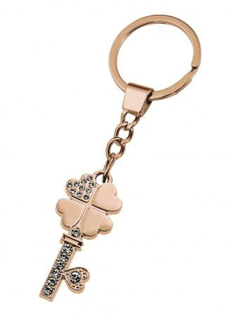 Rosé four-leaf clover key key holder, product image (1)