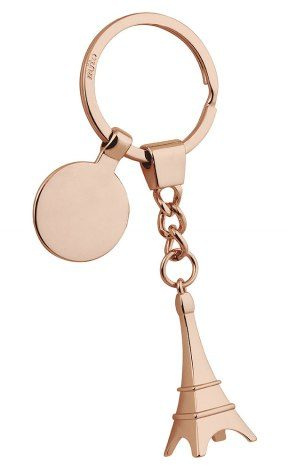 Eiffel tower keyring rosé token, product image (1)