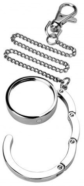 Purse hook flex. hollow+chain d=30 mm, product image (2)