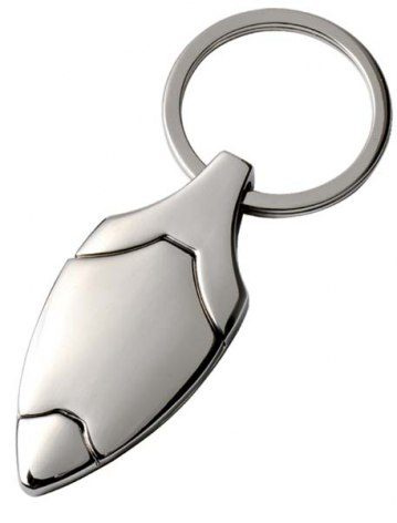Keyring shield chromed, product image