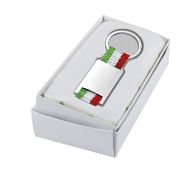 Keyring - nylon italian flag, product image (2)