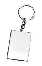 Keyring with hollow - rectangular