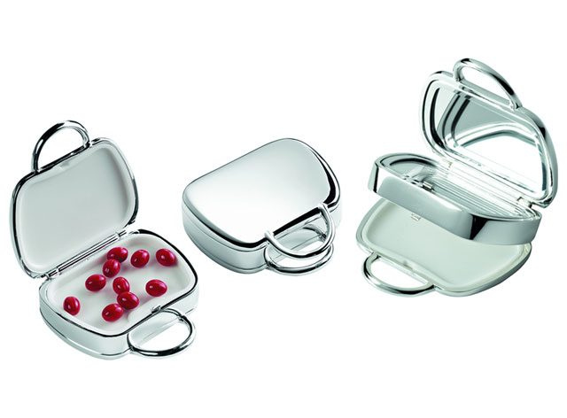 Mirror / pill box - 55 × 55 mm, product image