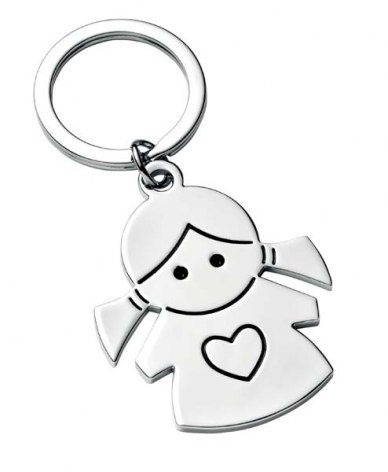 Keyring "little girl - heart", product image (1)