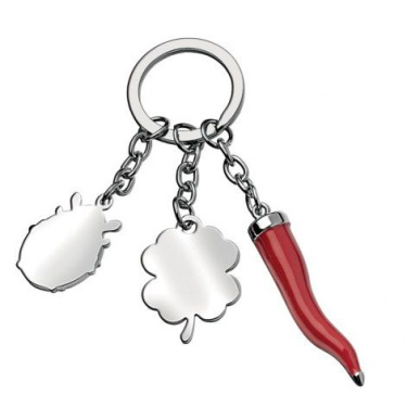 Keych. "corn amulet+ 4 leave+ladybird", product image (2)