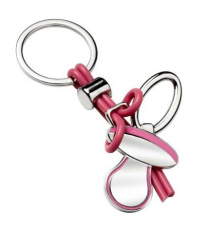 Keyring pacifier baby girl, without box