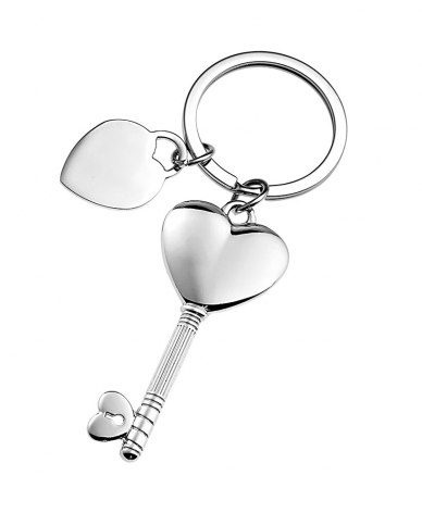 Keyring "heart key" - shiny, product image (1)