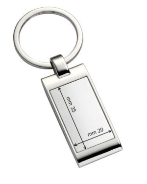 Keyring rectangular shape, product image (3)