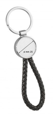 Keyring with hollow black, product image (2)