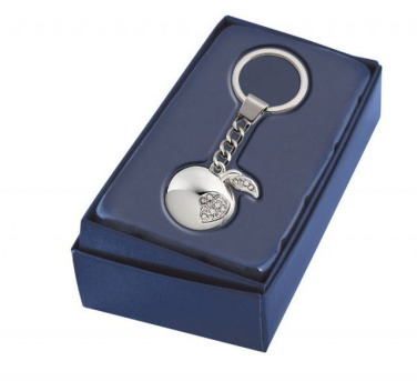 Keyring apple w/crystals, product image (2)