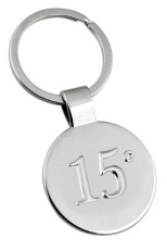Keyring round- 15°