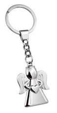 Keyring little angel with small heart