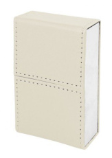 Pocket cigarettes case PU white
