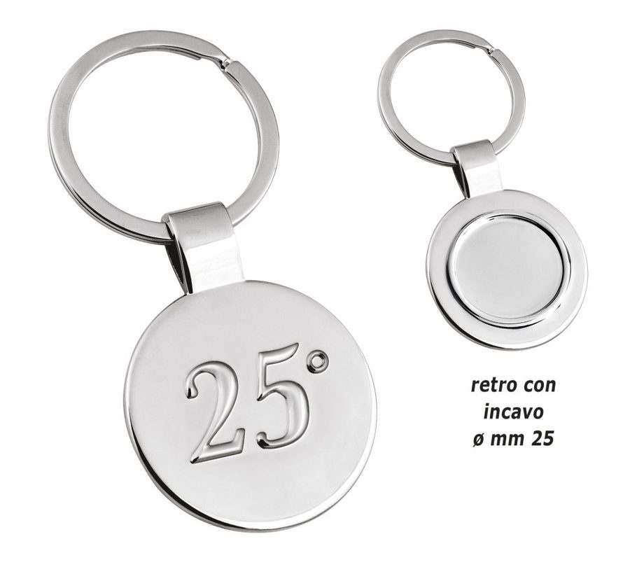 Keyring - decoration 25° /hollow, product image (1)