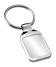Keyring rectangular 22 × 28 mm